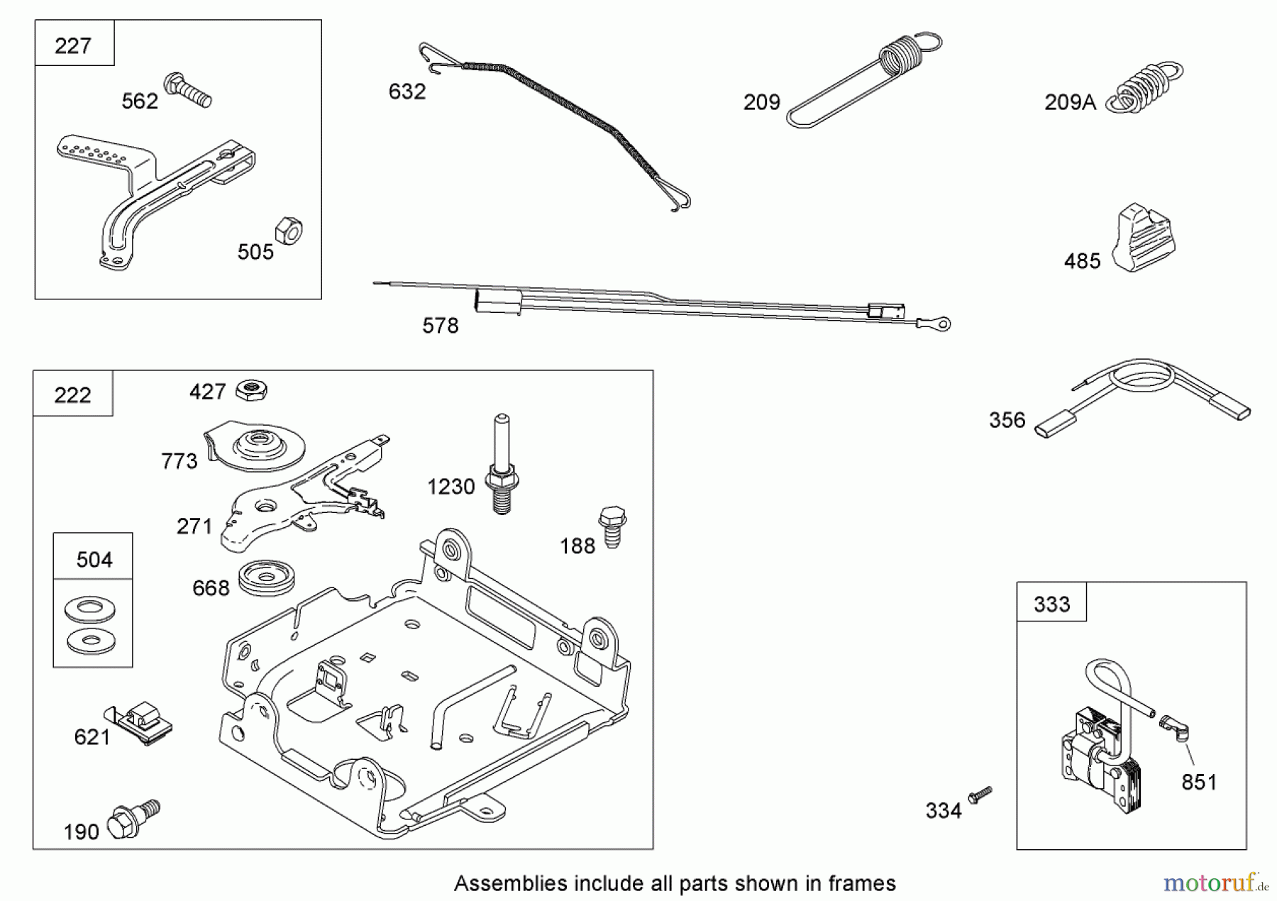  Toro Neu Snow Blowers/Snow Throwers Seite 2 38637 (828 OXE) - Toro Power Max 828 OXE Snowthrower, 2008 (280000001-280999999) GOVERNOR ASSEMBLY BRIGGS AND STRATTON 15D104-0112-E1