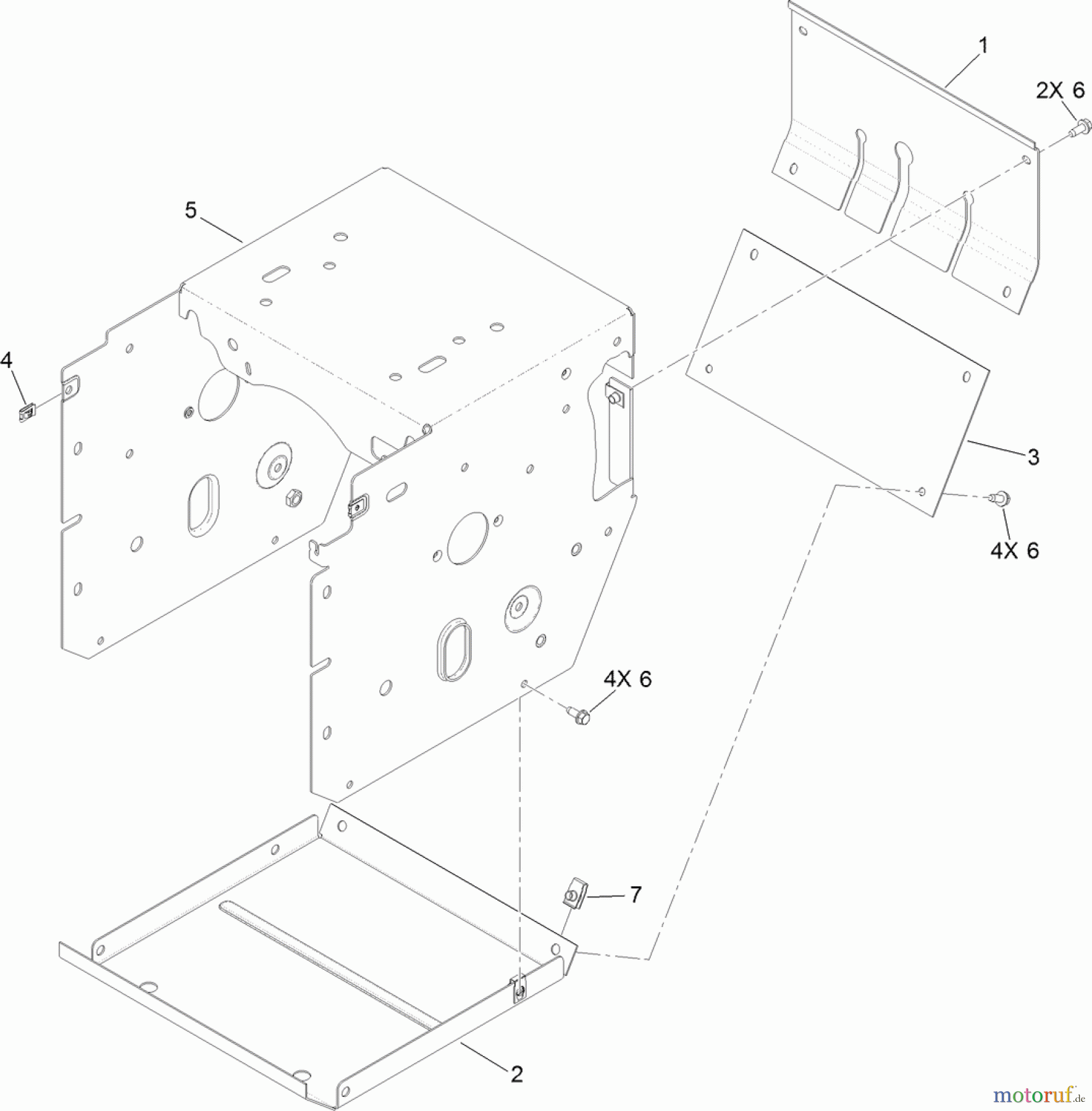  Toro Neu Snow Blowers/Snow Throwers Seite 2 38664 (926 OXE) - Toro Power Max Heavy Duty 926 OXE Snowthrower, 2013 (SN 313000001-312999999) TRACTION FRAME ASSEMBLY