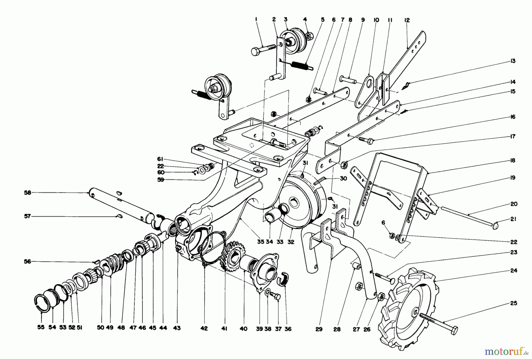  Toro Neu Tillers/Cultivators 58226 - Toro 26