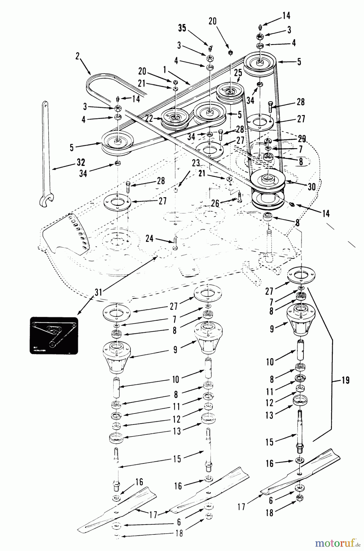 Toro Neu Mowers, Deck Assembly Only 05-42SY02 - Toro 42