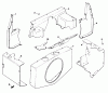 Spareparts BAFFLES & SHROUD ENGINE MODEL NO KT17QS TYPE NO. 24324