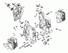 Spareparts CRANKCASE KOHLER ENGINE MODEL NO. KT17QS TYPE NO. 24324