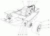 Spareparts GAS TANK AND AXLE ASSEMBLY