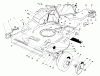 Rasenmäher 22037B - Toro ProLine 21" Recycler Mower (SN: 49000001 - 49999999) (1994) Ricambi HOUSING ASSEMBLY