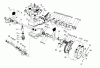 Rasenmäher 22044BC - Toro Walk-Behind Mower (SN: 5900001 - 5999999) (1995) Ricambi GEAR CASE ASSEMBLY