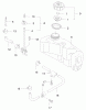 Spareparts FUEL TANK AND FUEL VALVE ASSEMBLY