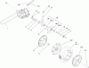 Spareparts GEARCASE AND REAR WHEEL ASSEMBLY