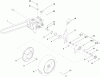 Spareparts HEIGHT-OF-CUT AND REAR WHEEL ASSEMBLY