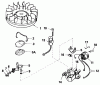 Spareparts MAGNETO MODEL NO. 611038