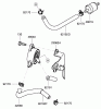 Spareparts FUEL TANK AND VALVE ASSEMBLY KAWASAKI FH430V-BS35