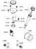 Spareparts LUBRICATION EQUIPMENT ASSEMBLY KAWASAKI FH430V-BS35