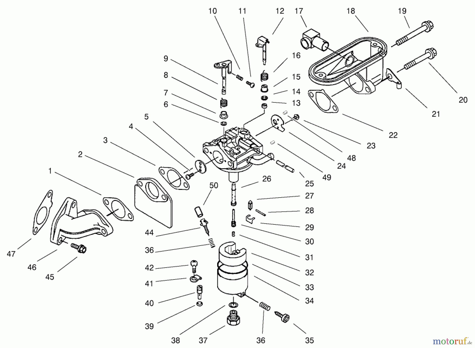 Rasenmäher für Großflächen 30171 - Toro Mid-Size ProLine Mower, Gear Drive, 12.5 hp, 32