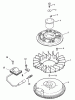 Spareparts IGNITION AND ELECTRICAL ASSEMBLY KOHLER CV15T-41608