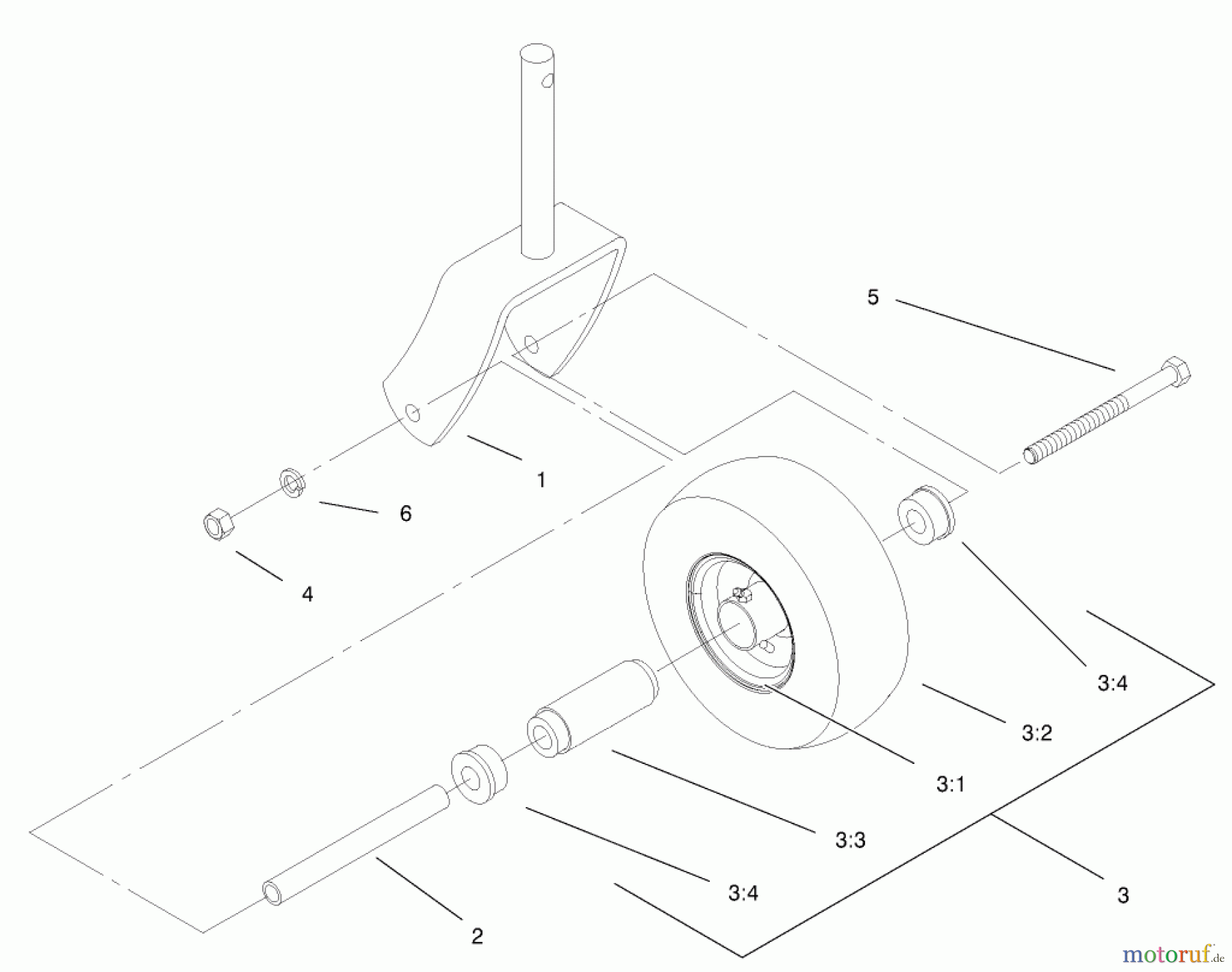 Rasenmäher für Großflächen 30197 - Toro Mid-Size ProLine Mower, Gear Drive, 15 hp, 48