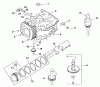 Spareparts CRANKCASE ASSEMBLY-KOHLER MODEL CV15T-41604