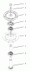 Spareparts SPINDLE ASSEMBLY NO. 106-0786