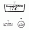 Spareparts DECALS KAWASAKI FH500V-AS29