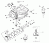 Spareparts CRANKCASE ASSEMBLY-KOHLER MODEL CV15T-41604