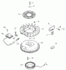 Spareparts IGNITION AND ELECTRICAL ASSEMBLY-KOHLER MODEL CV15T-41604
