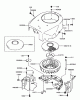 Spareparts COOLING EQUIPMENT ASSEMBLY KAWASAKI FH451V-BS04