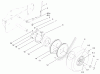 Spareparts BRAKE, WHEEL PULLEY AND WHEEL ASSEMBLY