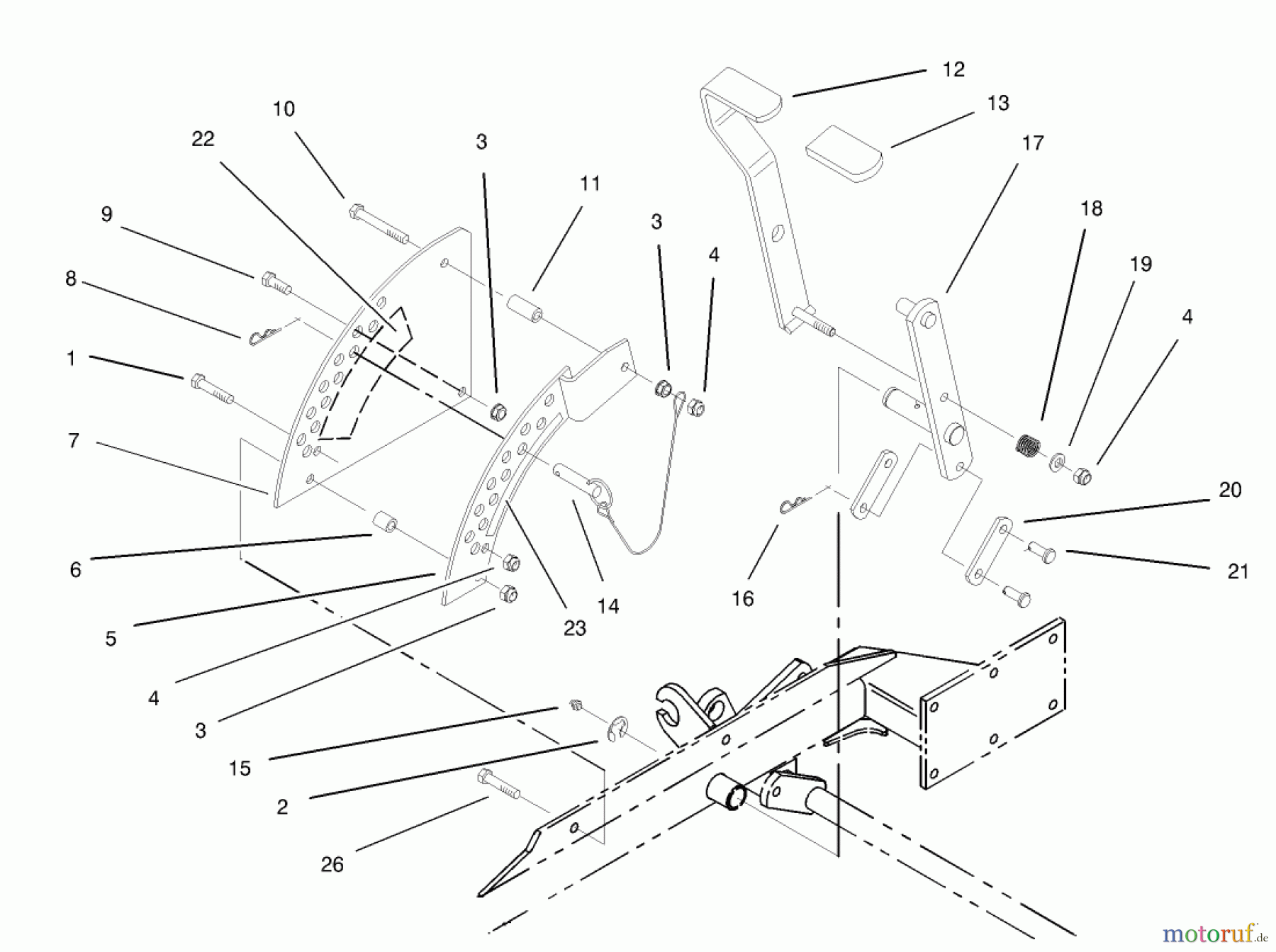  Zerto-Turn Mäher 74197 (Z153) - Toro Z Master Mower, 52