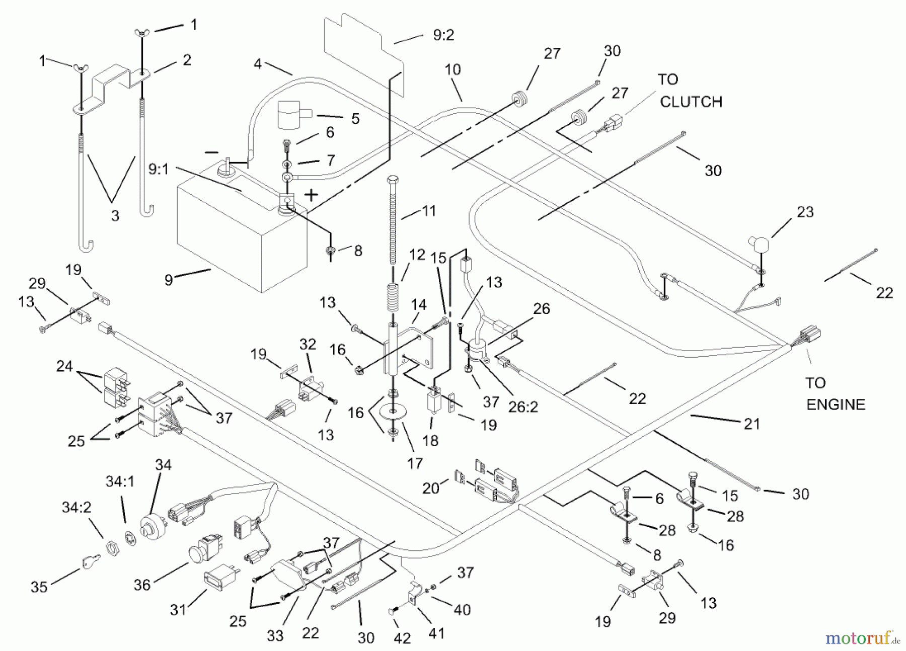  Zerto-Turn Mäher 74197 (Z153) - Toro Z Master Mower, 52