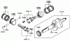 Spareparts PISTON/CRANKSHAFT-KAWASAKI FD661D S03
