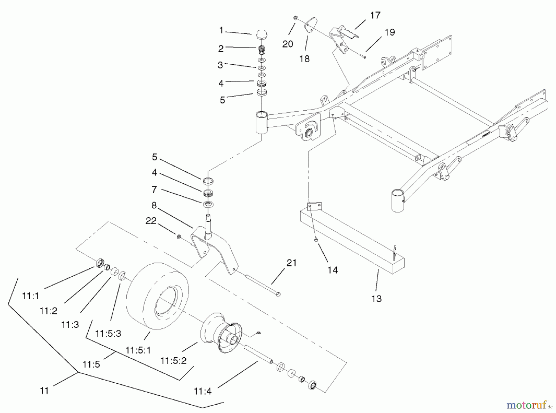  Zerto-Turn Mäher 74214 (Z287L) - Toro Z Master Mower, 72