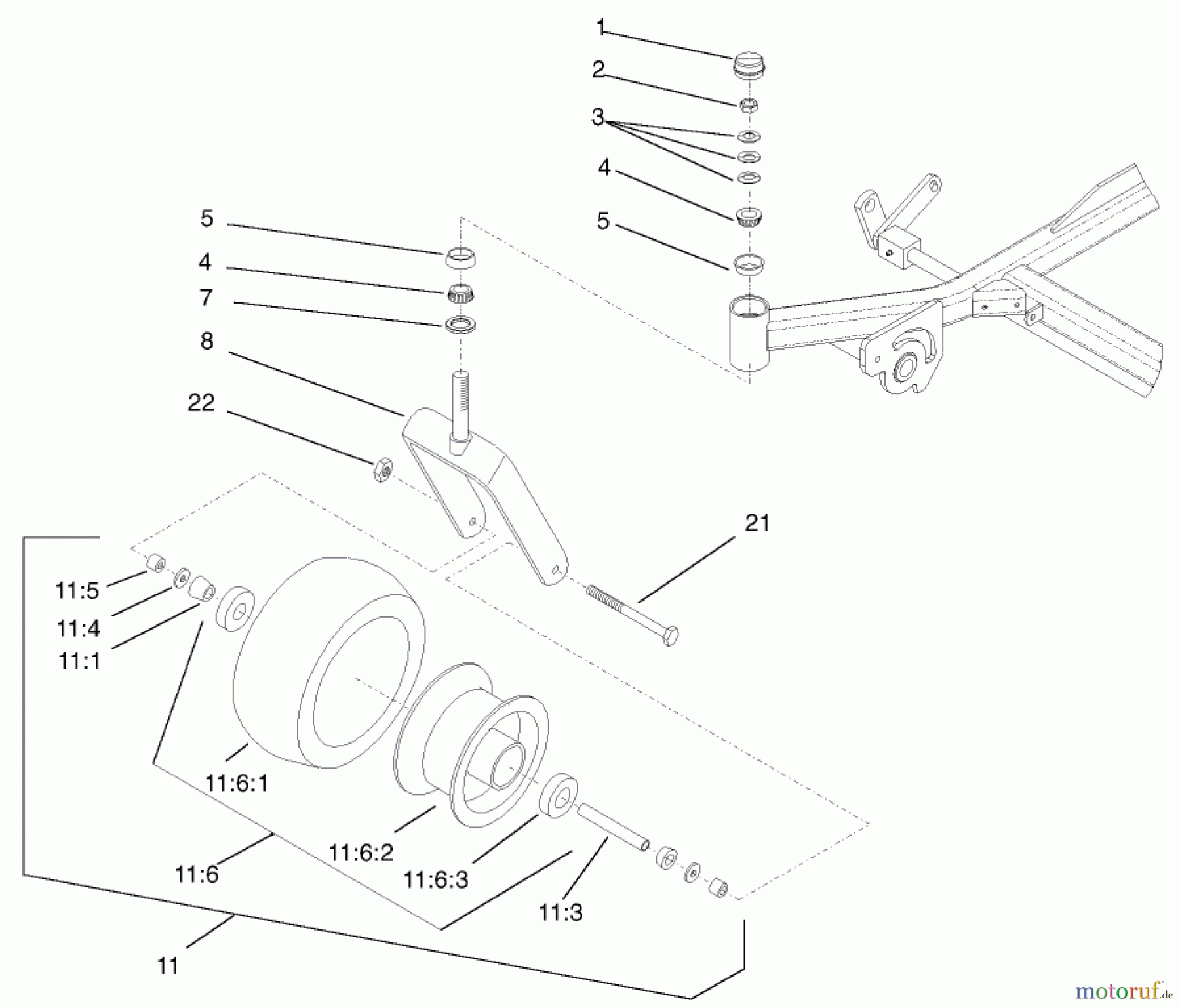  Zerto-Turn Mäher 74225 (Z253) - Toro Z Master Mower, 62