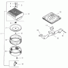 Spareparts AIR INTAKE/FILTRATION ASSEMBLY (ENGINE: KOHLER CH25S PS-68606)