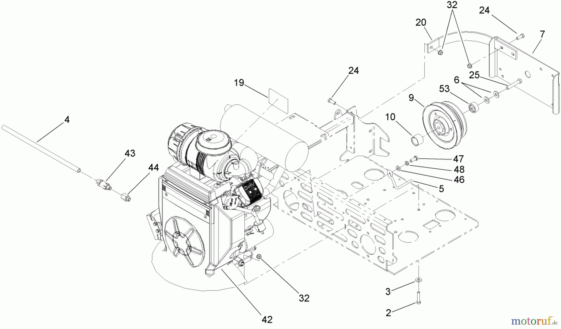  Zerto-Turn Mäher 74237 (Z528) - Toro Z Master Mower, 52