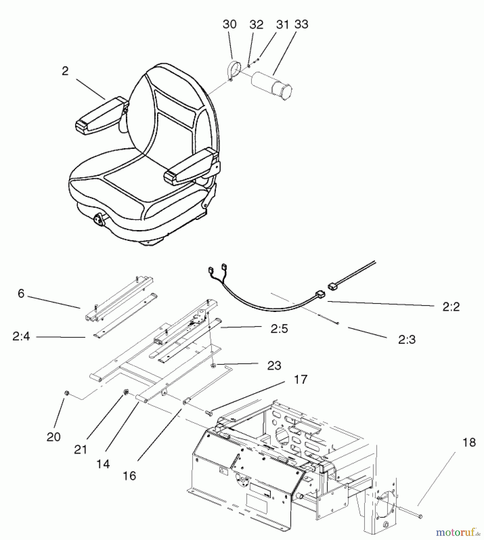  Zerto-Turn Mäher 74240 (Z286E) - Toro Z Master Mower, 62