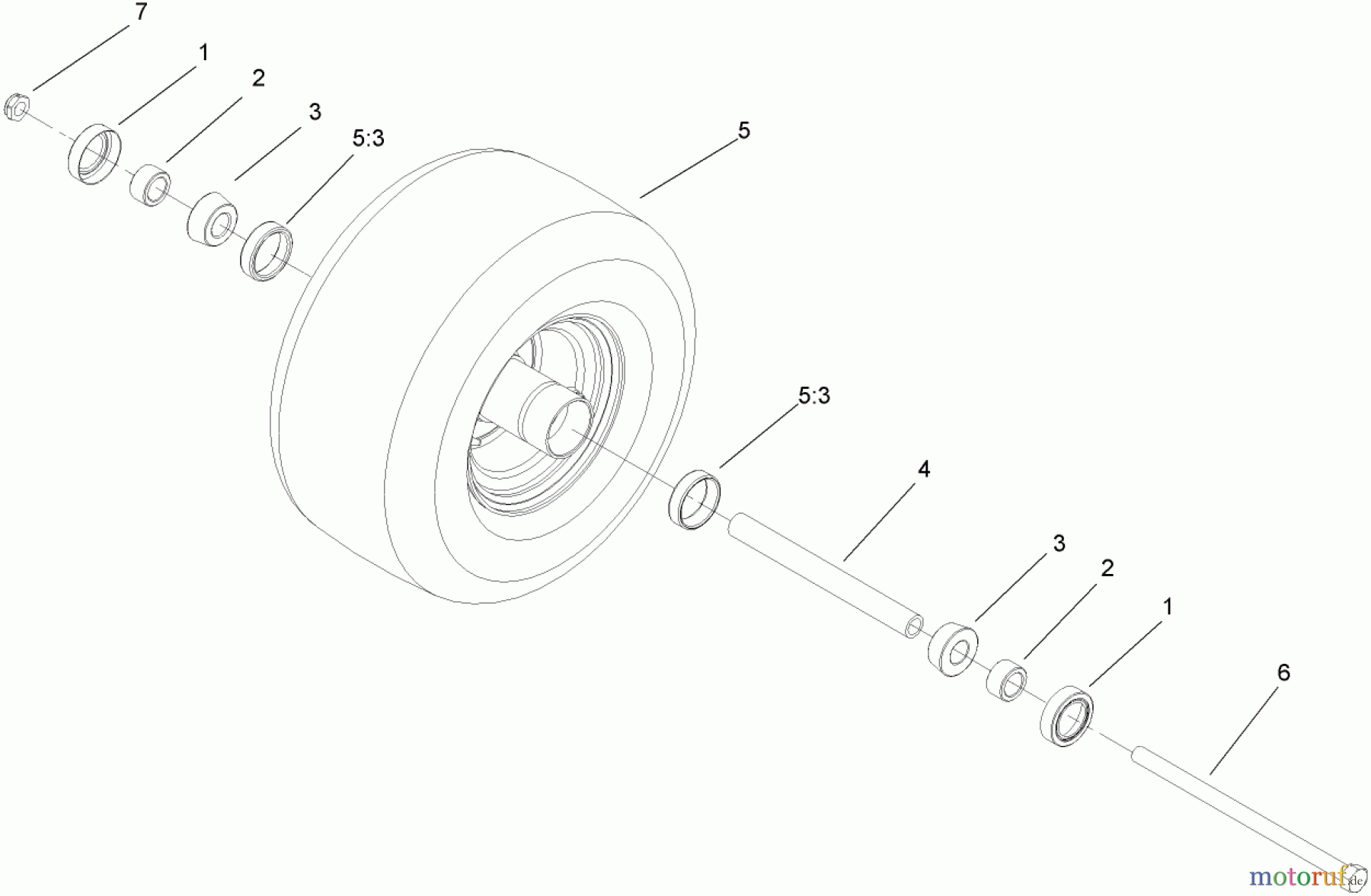  Zerto-Turn Mäher 74263 (Z560) - Toro Z Master Mower, 72