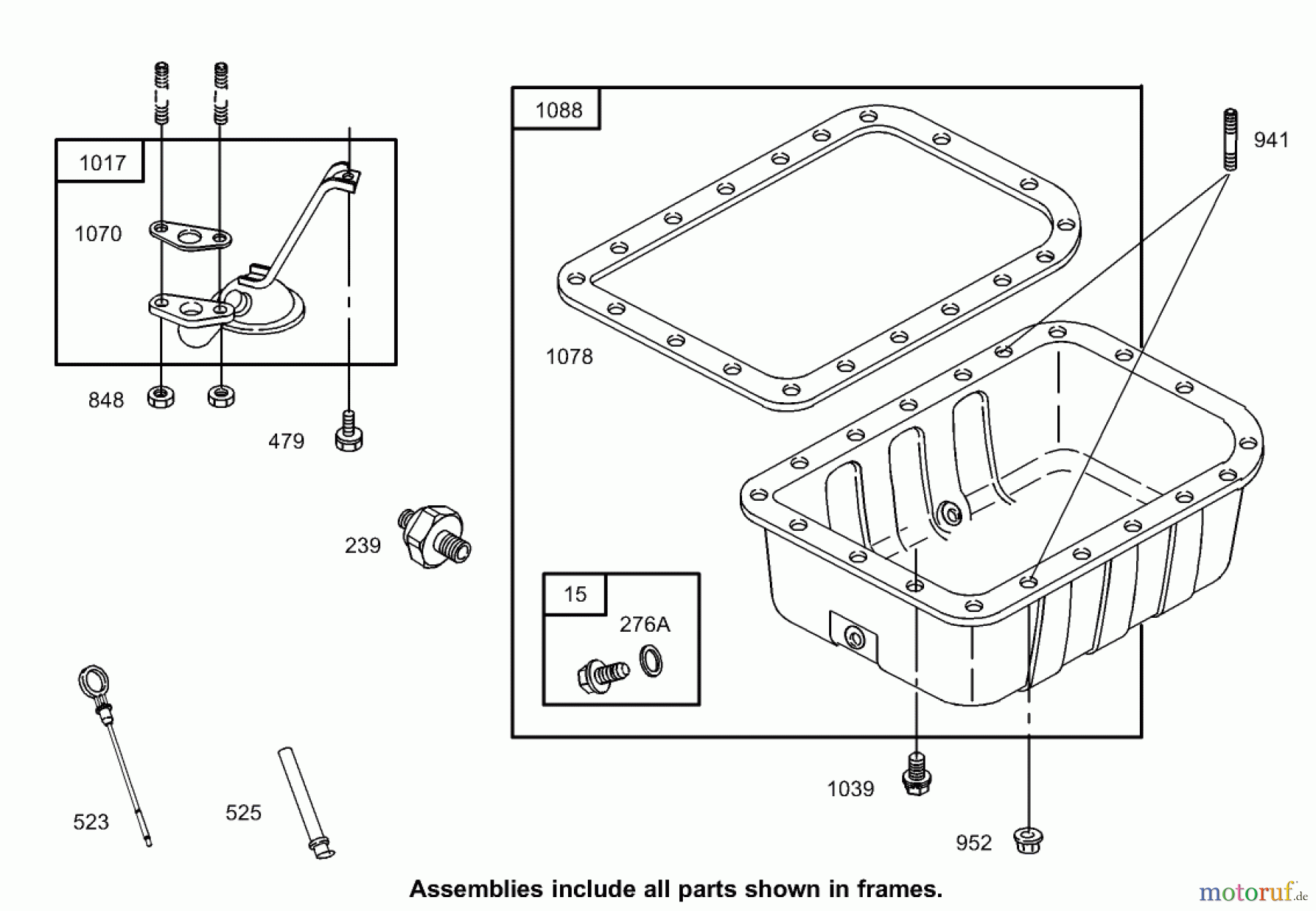 Zerto-Turn Mäher 74269TE (Z597-D) - Toro Z Master Mower, 182cm TURBO FORCE Side Discharge Deck (SN: 260000001 - 260999999) (2006) OIL PAN ASSEMBLY