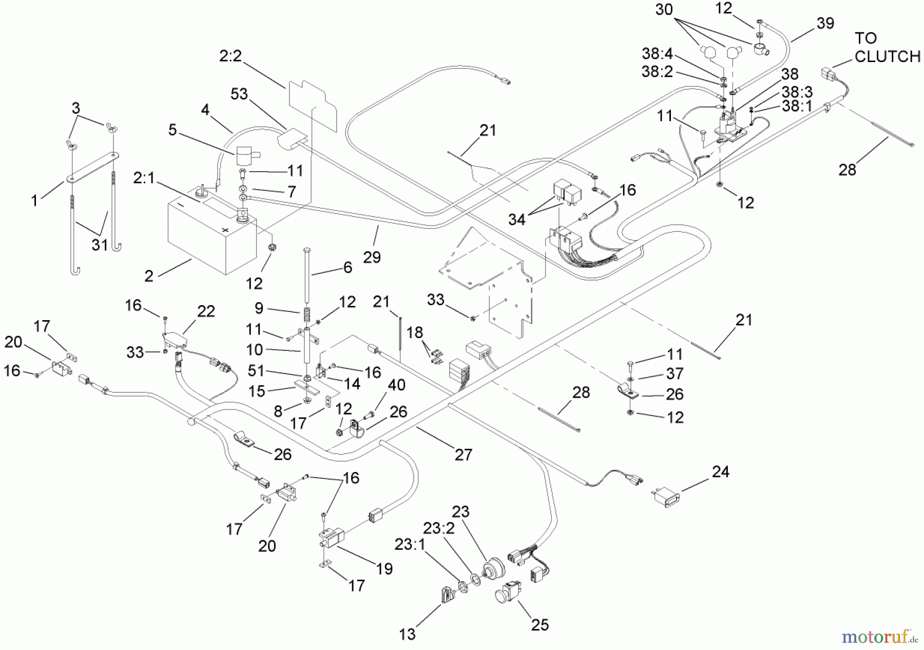  Zerto-Turn Mäher 74272CP (Z558) - Toro Z Master Mower, 60