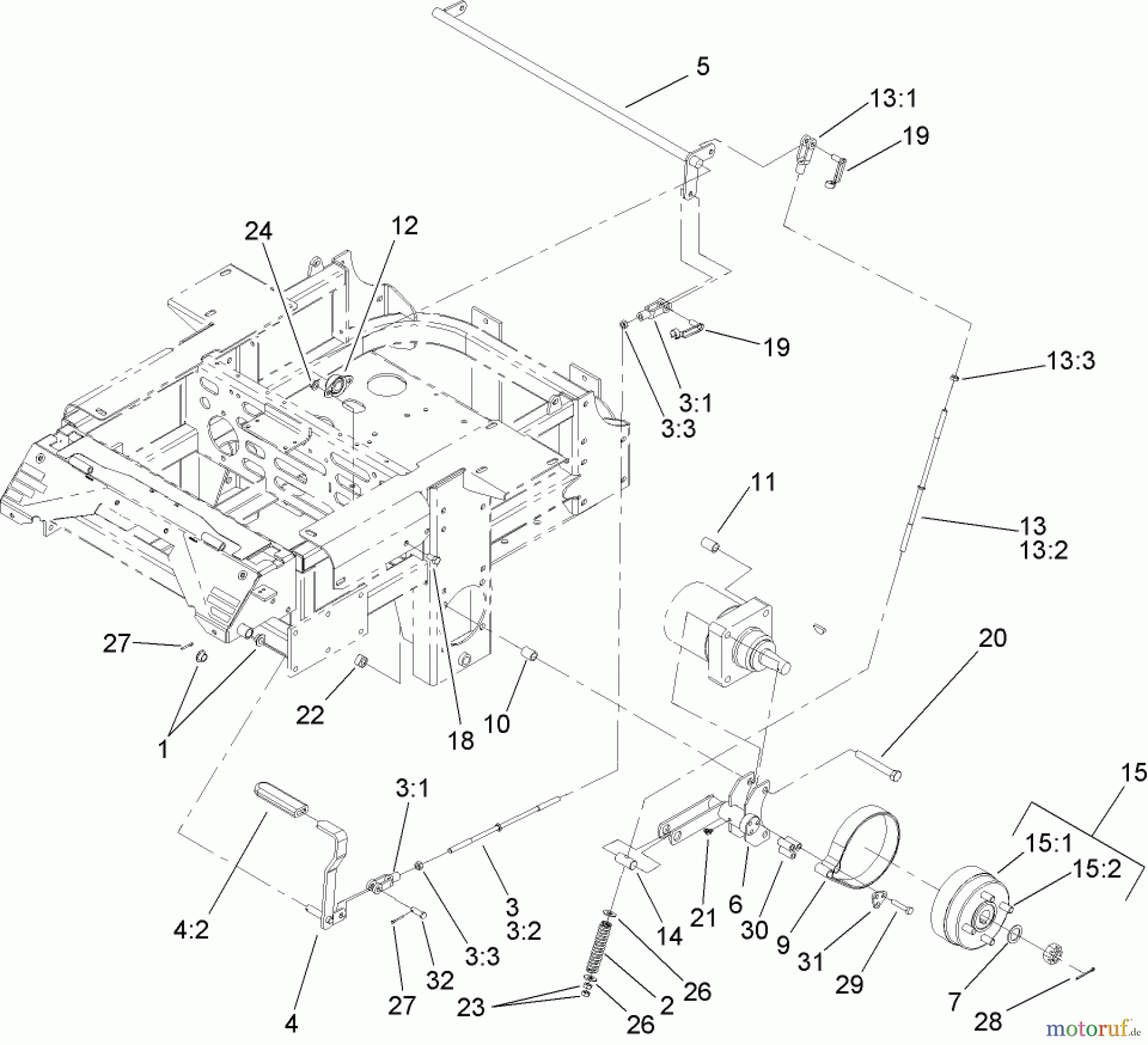  Zerto-Turn Mäher 74273 (Z550) - Toro Z Master Mower, 72