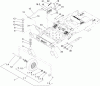 Spareparts CASTER AND HEIGHT-OF-CUT ASSEMBLY