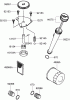 Spareparts LUBRICATION EQUIPMENT ASSEMBLY KAWASAKI FH580V-AS50-R