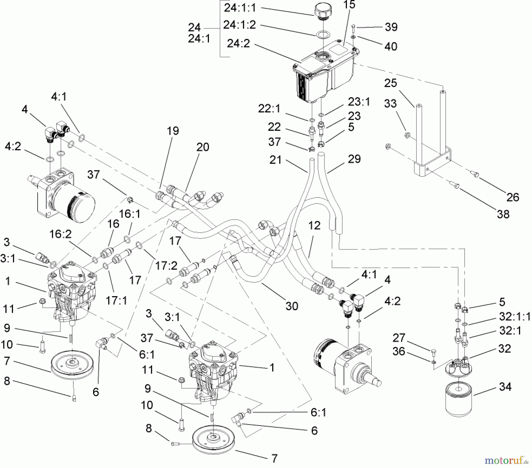  Zerto-Turn Mäher 74410 (Z400) - Toro Z Master Mower, 52