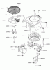 Spareparts COOLING EQUIPMENT ASSEMBLY  KAWASAKI FH580V AS29