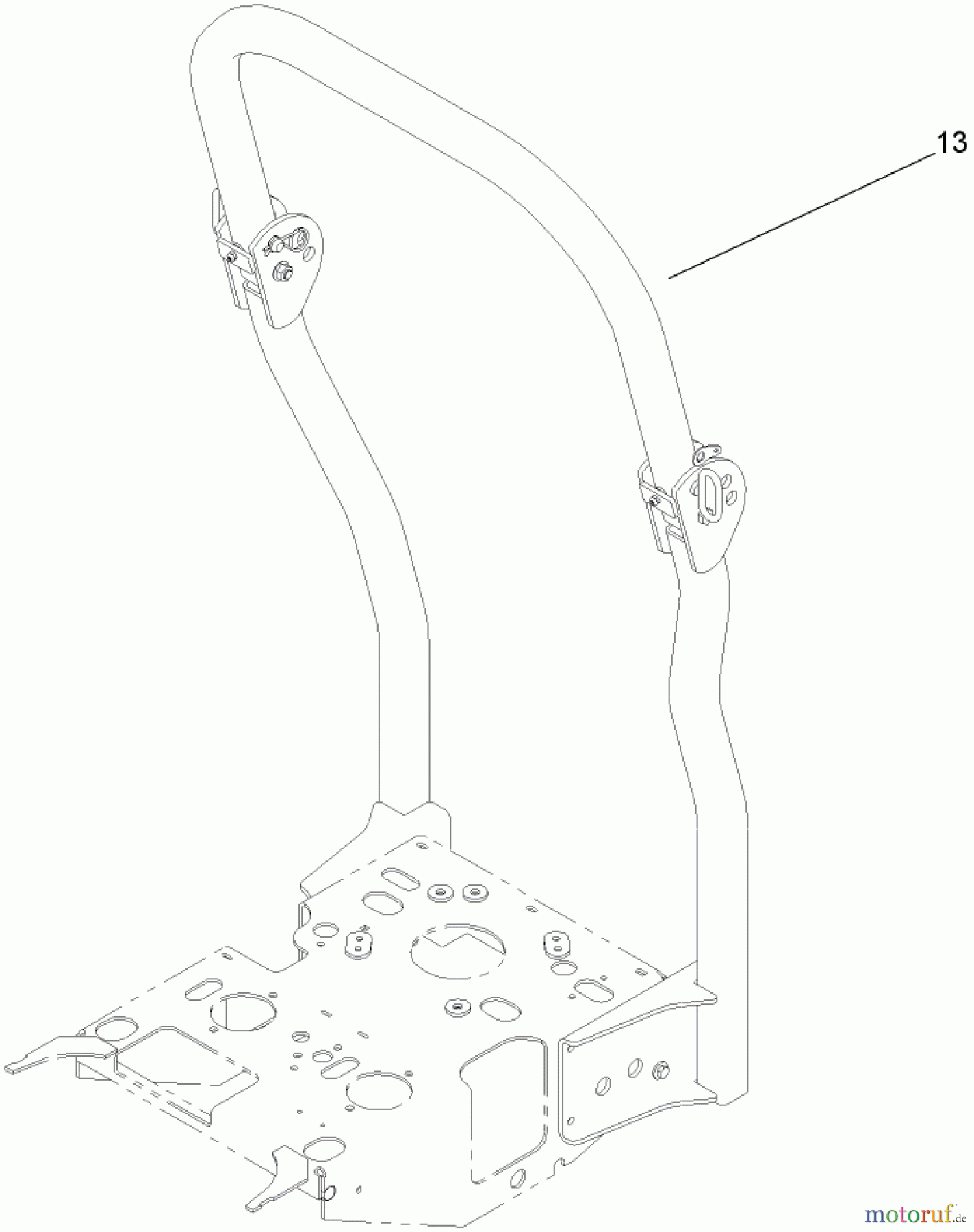 Zerto-Turn Mäher 74413 (Z449) - Toro Z Master Mower, 48