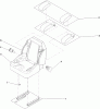 Spareparts SEAT ASSEMBLY NO. 116-0035